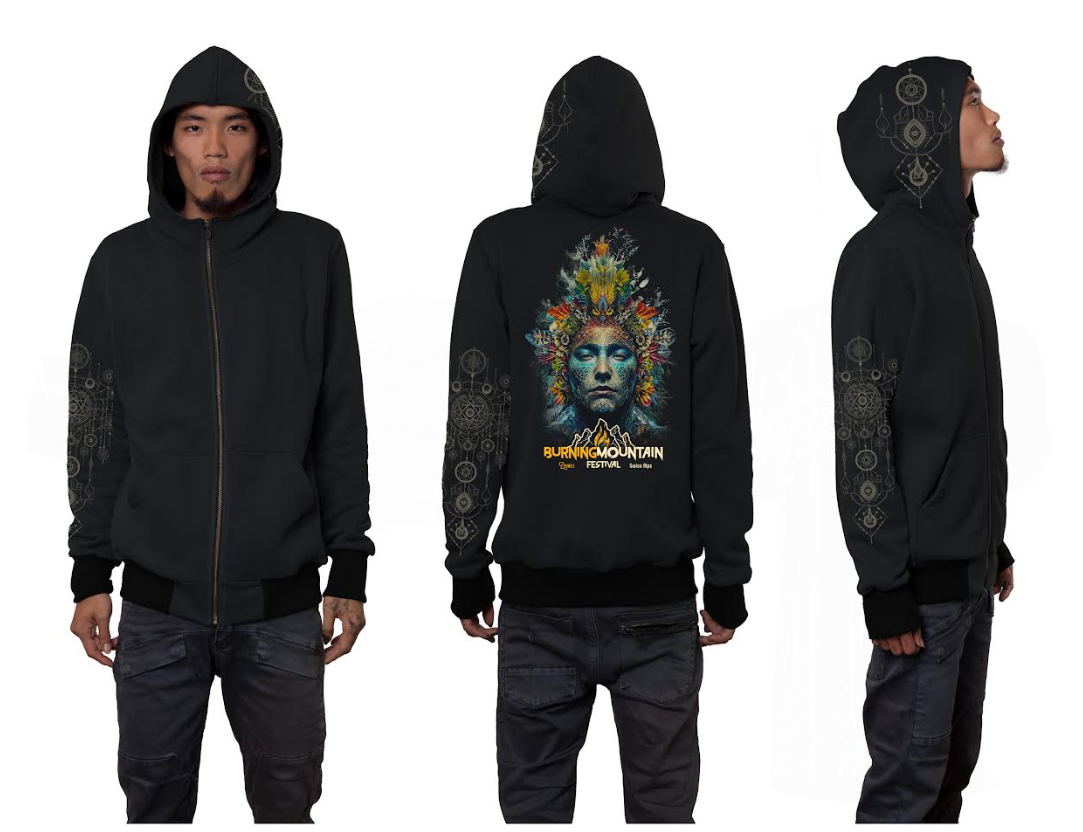 2025: Burning Mountain Festival Zip-Hoodie (Shaman Edition)