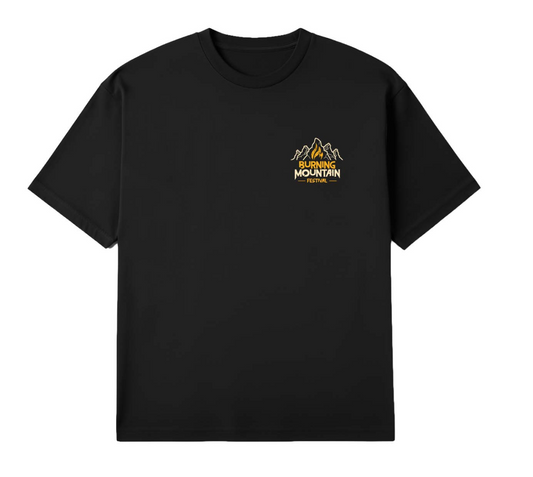 Burning Mountain Festival T-Shirt (Blauer Drache)